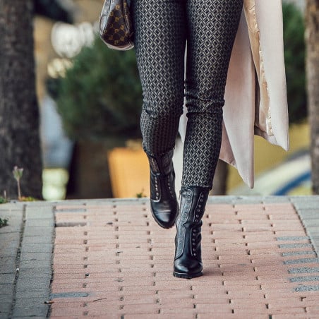 Damenstiefel 1170 schwarz