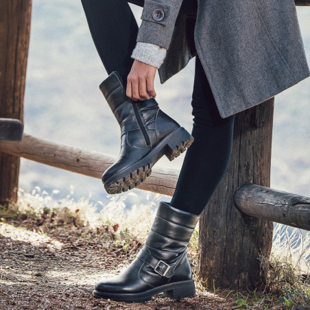 Damenstiefel 3326 schwarz