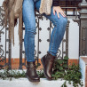 Damenstiefel 3320 kupferfarben