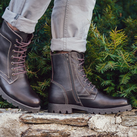 Herrenstiefel 498m Kaffee