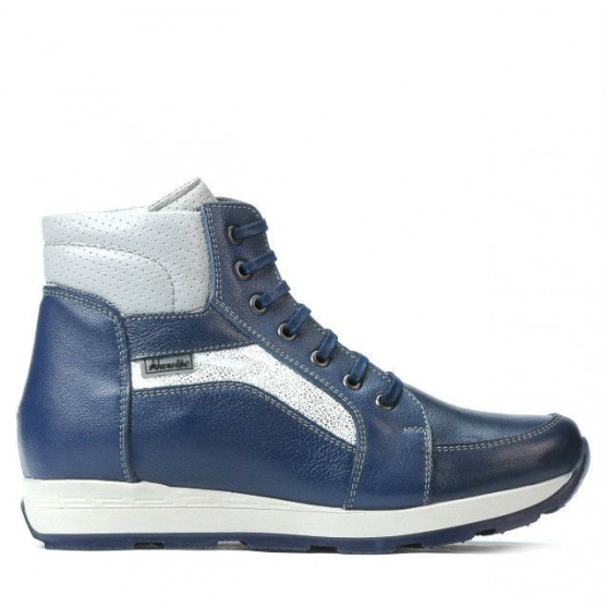 Stiefel 3324 Indigo kombiniert
