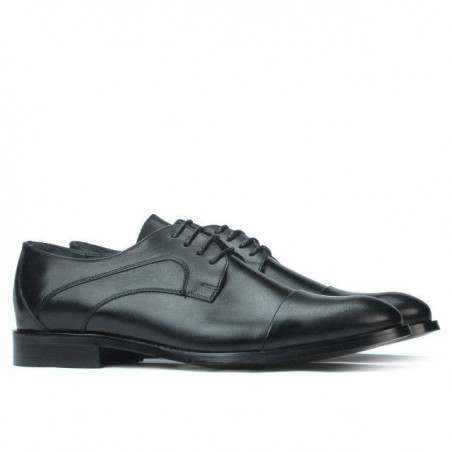 Elegante Herrenschuhe 879 schwarz