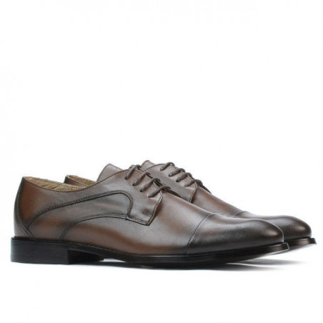 Elegante Herrenschuhe 879 in Sandfarbe