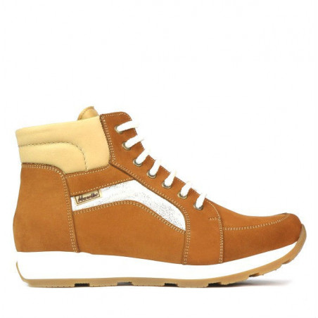Stiefeletten 3324 braun Bufo kombiniert