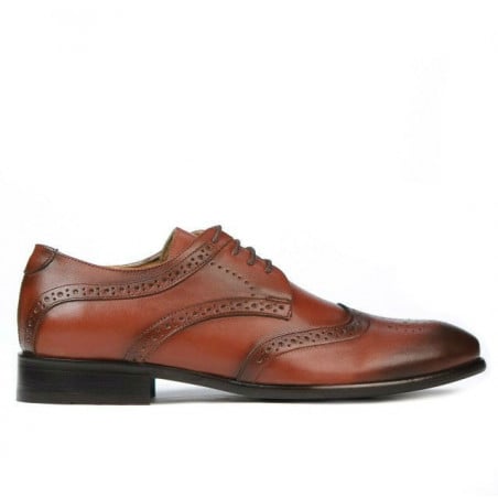 Herren Freizeitschuhe / elegante Schuhe 874 in Cognac