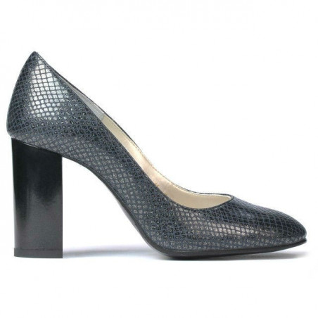 Elegante Damenschuhe 1269 Python Indigo