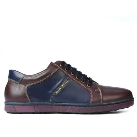 Herren-Sportschuhe 849 bordeaux+indigo
