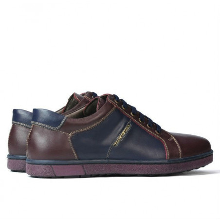 Herren-Sportschuhe 849 bordeaux+indigo