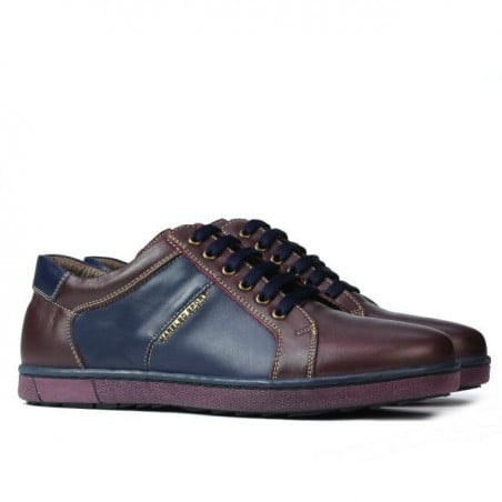 Herren-Sportschuhe 849 bordeaux+indigo