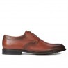 Elegante Herrenschuhe 839 in Cognac