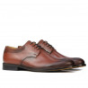 Elegante Herrenschuhe 839 in Cognac