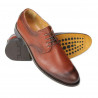 Elegante Herrenschuhe 839 in Cognac