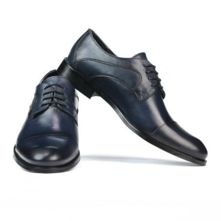 Elegante Herrenschuhe 879 in Indigo