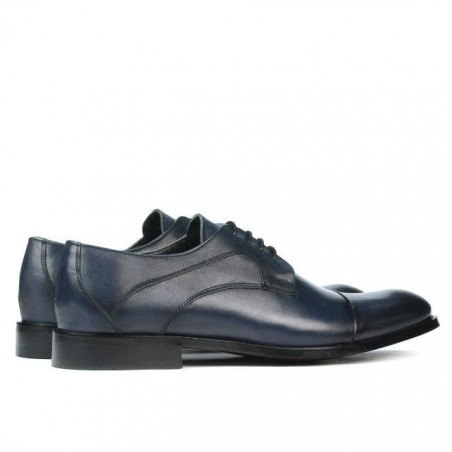 Elegante Herrenschuhe 879 in Indigo