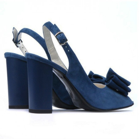 Damensandalen 1256 Türkis Antilope