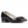 Elegante Damenschuhe 1270 Lack Bordeaux