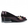 Elegante Damenschuhe 1270 Lack Bordeaux