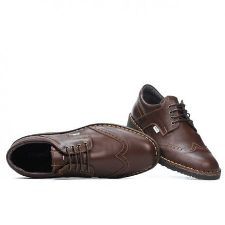 Herren Freizeitschuhe (große Größen) 7204m braun