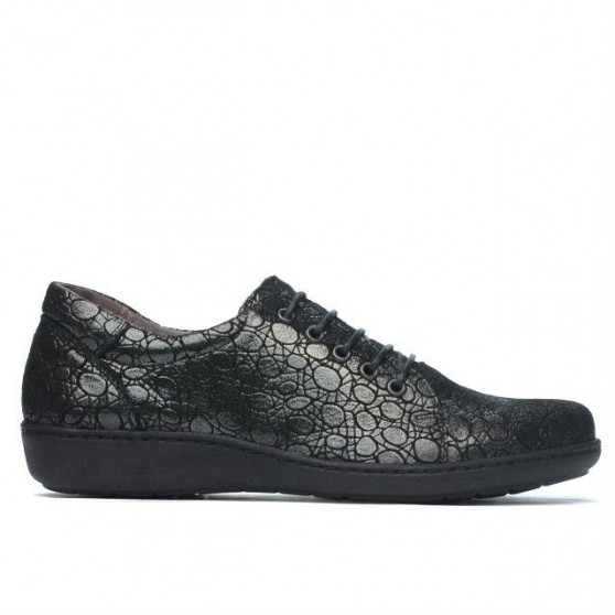 Damen-Casual-Schuhe 698 schwarz perlmutt Damen-Casual-Schuhe 698 schwarz perlmutt