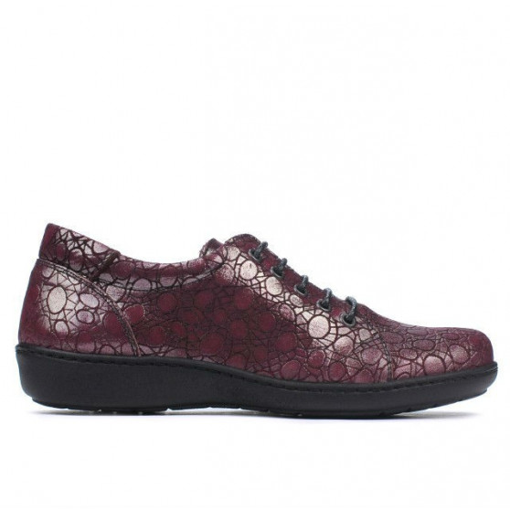 Damen Freizeitschuhe 698 bordeaux perlmuttfarben Damen Freizeitschuhe 698 bordeaux perlmuttfarben