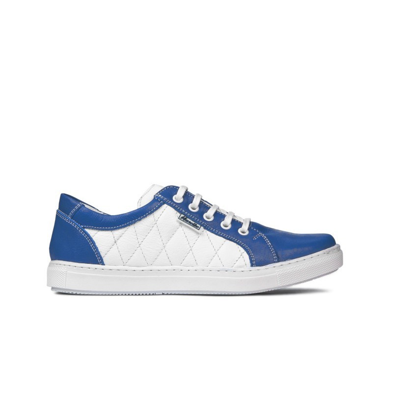 Damen-Sportschuhe 648 indigo+weiß