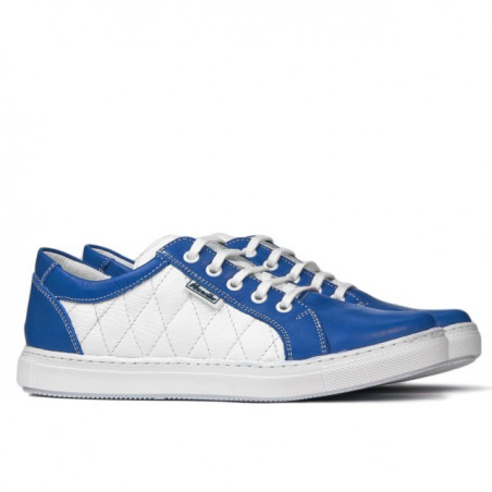 Damen-Sportschuhe 648 indigo+weiß