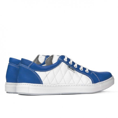 Damen-Sportschuhe 648 indigo+weiß