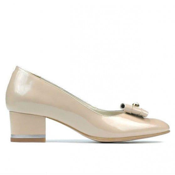 Elegante Damenschuhe 1270 Lack Elfenbein Elegante Damenschuhe 1270 Lack Elfenbein