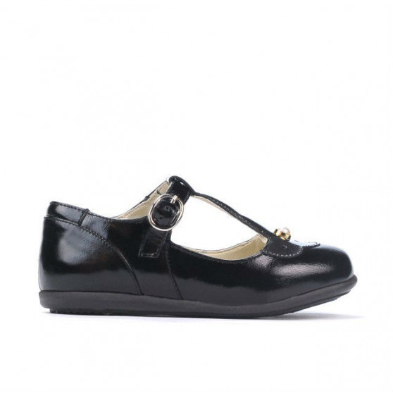 Kleinkinder Schuhe 63c kombiniert schwarzer Lack Kleinkinder Schuhe 63c kombiniert schwarzer Lack