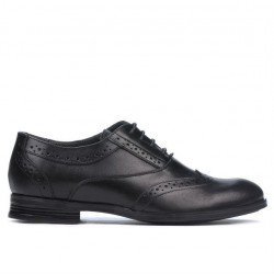 Elegante Jugendlichenschuhe 393 schwarz