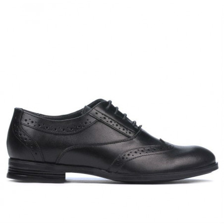 Elegante Jugendlichenschuhe 393 schwarz