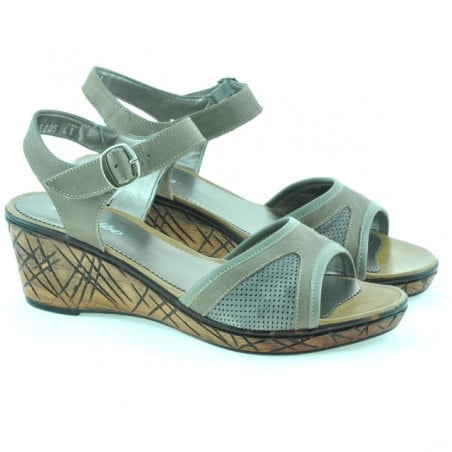 Damensandalen 5005m Sandfarbe