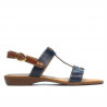 Damen Sandalen 5048 kombiniert indigo