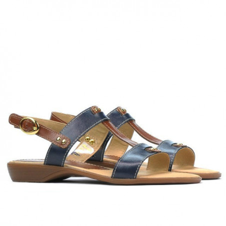 Damen Sandalen 5048 kombiniert indigo
