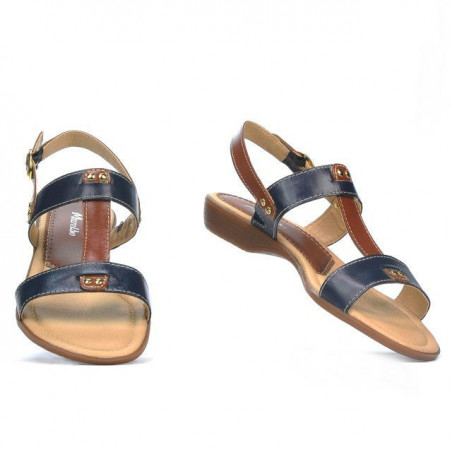 Damen Sandalen 5048 kombiniert indigo