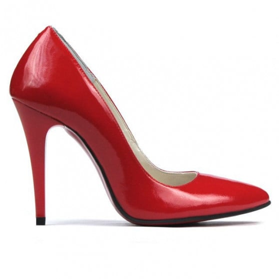 Elegante Damenschuhe 1241 Lackrot Elegante Damenschuhe 1241 Lackrot