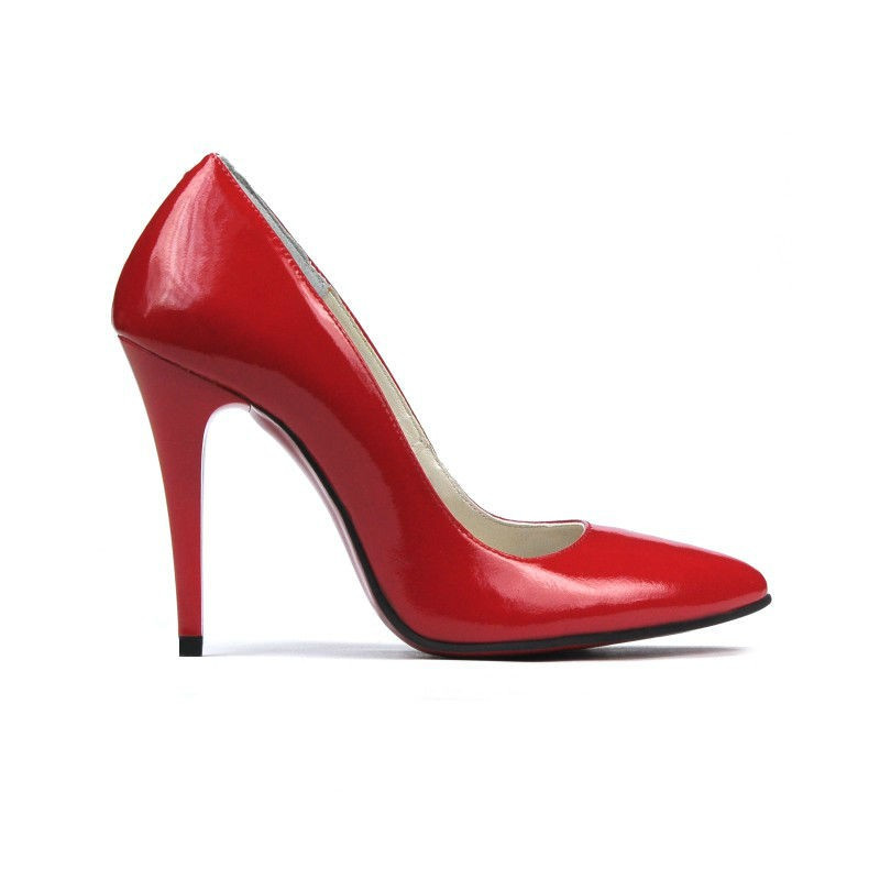 Elegante Damenschuhe 1241 Lackrot