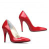 Elegante Damenschuhe 1241 Lackrot