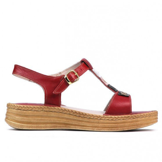 Damensandalen 5040-1 rot Damensandalen 5040-1 rot