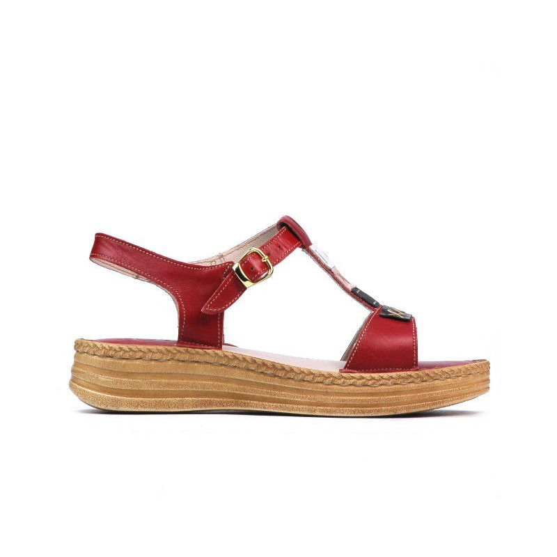 Damensandalen 5040-1 rot
