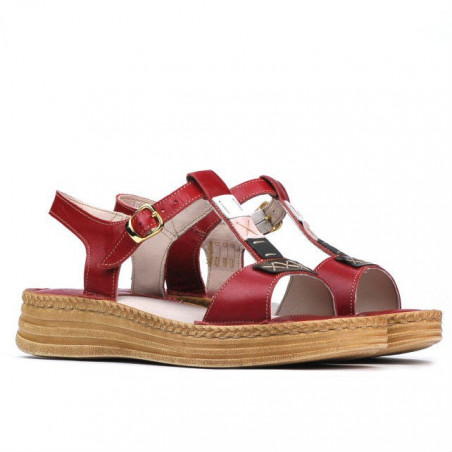 Damensandalen 5040-1 rot