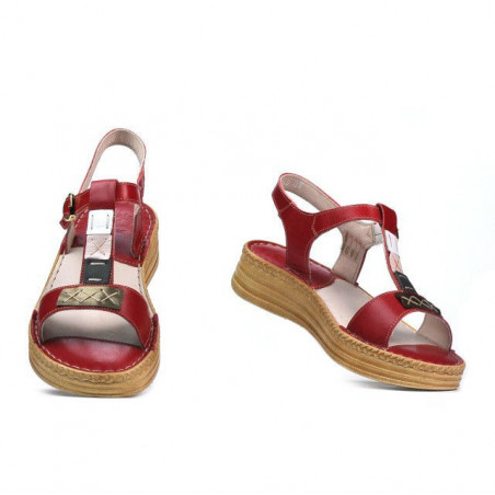 Damensandalen 5040-1 rot