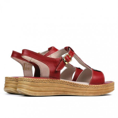 Damensandalen 5040-1 rot
