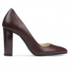 Elegante Damenschuhe 1261 Bordeaux