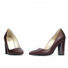 Elegante Damenschuhe 1261 Bordeaux
