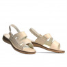 Damensandalen 5044 beige