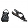 Damensandalen 5047 schwarz