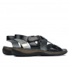 Damensandalen 5047 schwarz