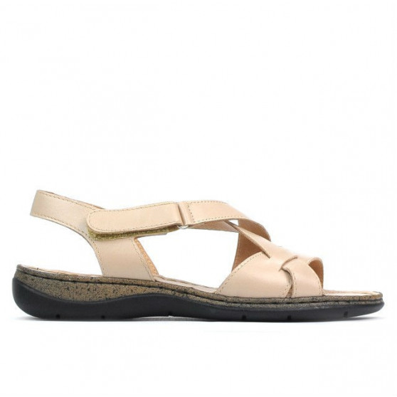 Damensandalen 5047 beige Damensandalen 5047 beige