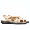 Damensandalen 5047 beige